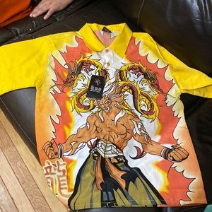 KNU Gear Mens Button Down T-Shirt